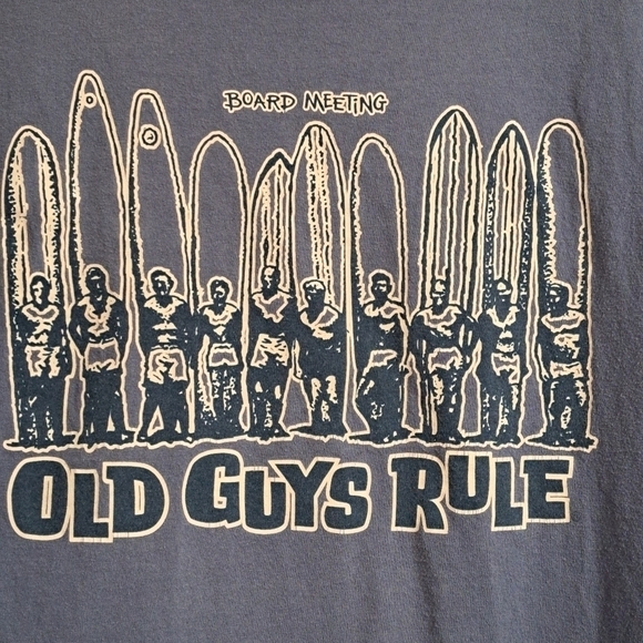 Old Guys Rule Men's T-Shirt   Size L - Picture 1 of 8